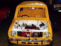 on it's wheels for the first time